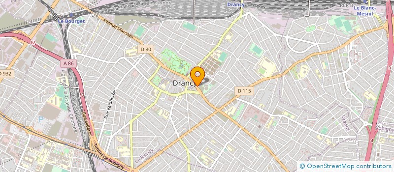 localisation de l'entreprise MONSIEUR SAMUEL WEISS à DRANCY
