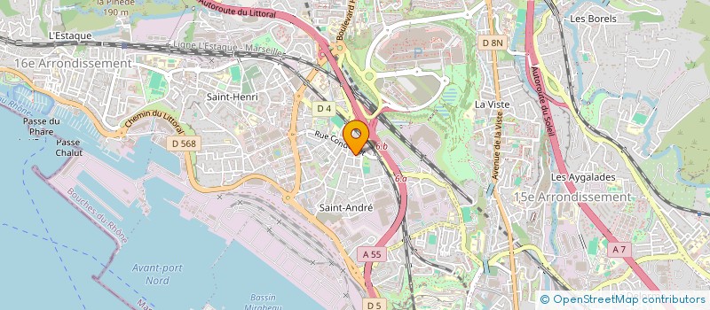 localisation de l'entreprise MONSIEUR SAMUEL WILLIAME à MARSEILLE