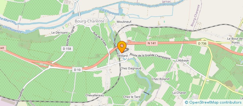 localisation de l'entreprise MONSIEUR SAMUEL WOODHAMS à BOURG-CHARENTE