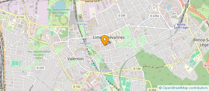 localisation de l'entreprise MONSIEUR SAMUEL YAPO  LIMEIL-BREVANNES