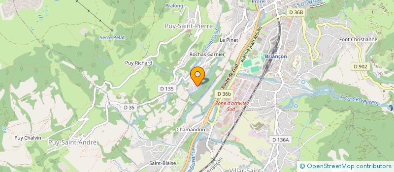 localisation de l'entreprise MONSIEUR SAMUEL ZARTARIAN  PUY-SAINT-PIERRE