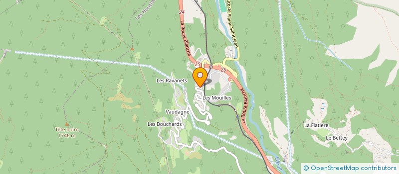 localisation de l'entreprise MONSIEUR SAMUEL ZERMATTEN à LES HOUCHES