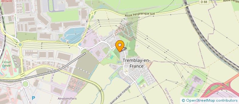 localisation de l'entreprise MONSIEUR SAMUEL ZIEGLER à TREMBLAY-EN-FRANCE