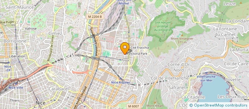 localisation de l'entreprise MONSIEUR SAMUELE CECCOMORI à NICE