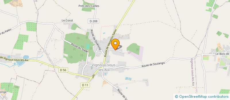 localisation de l'entreprise MONSIEUR SAMUM MIAH  VIGNOUX-SOUS-LES-AIX