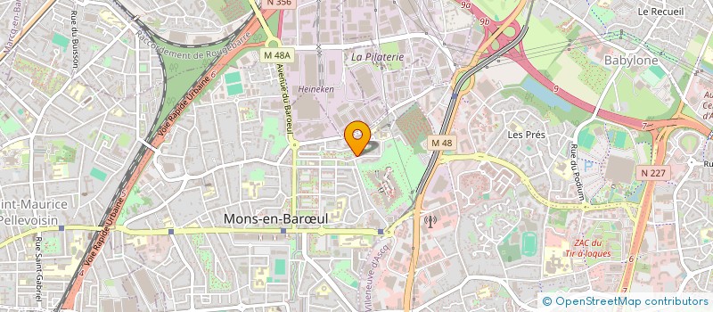 localisation de l'entreprise MONSIEUR SAMVEL BEDIKIAN  MONS-EN-BARUL