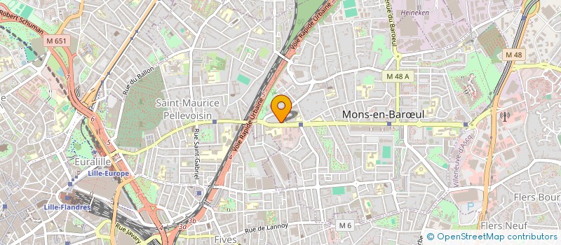 localisation de l'entreprise MONSIEUR SAMVEL-HENRI DESROUSSEAUX  MONS-EN-BARUL