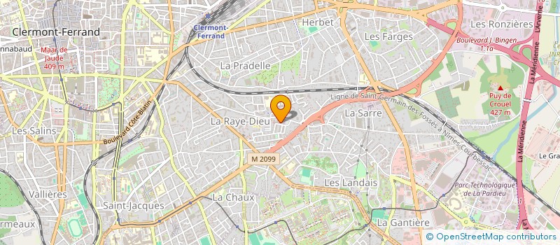 localisation de l'entreprise MONSIEUR SAMVEL TONOYAN  CLERMONT-FERRAND