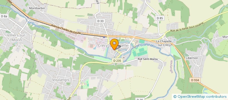 localisation de l'entreprise MONSIEUR SAMY ABDERRAHMAN  CRECY-LA-CHAPELLE