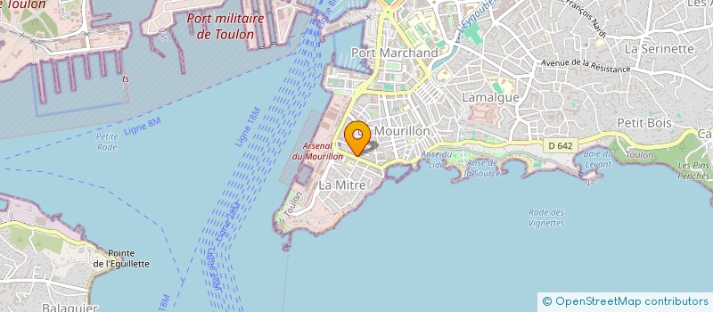 localisation de l'entreprise MONSIEUR SAMY ACHACHE  TOULON