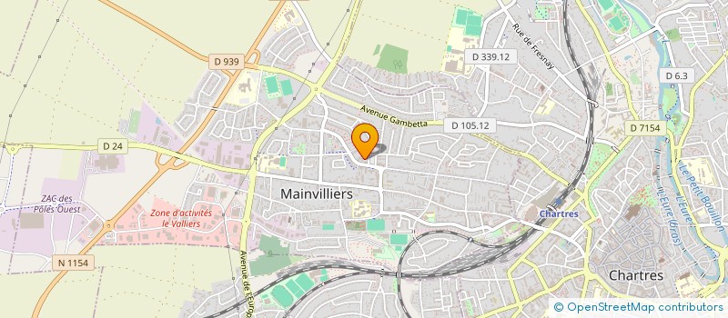 localisation de l'entreprise MONSIEUR SAMY ACHAFI à MAINVILLIERS