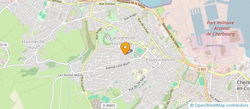 localisation de l'entreprise MONSIEUR SAMY AIT DJEBBARA  CHERBOURG-EN-COTENTIN