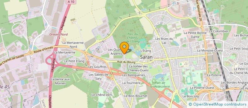 localisation de l'entreprise MONSIEUR SAMY ALAOUI à SARAN
