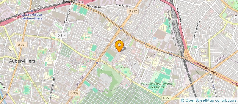 localisation de l'entreprise MONSIEUR SAMY ALBO  PANTIN