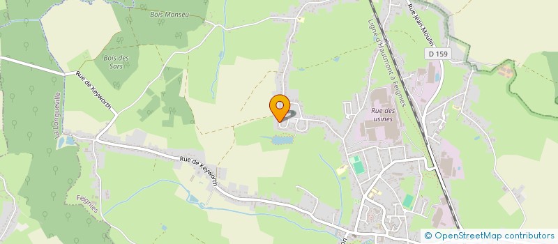 localisation de l'entreprise MONSIEUR SAMY AMARI  FEIGNIES