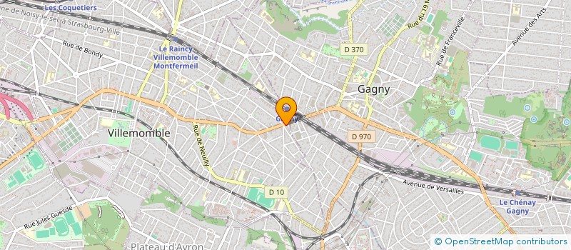 localisation de l'entreprise MONSIEUR SAMY AMMICHE  VILLEMOMBLE