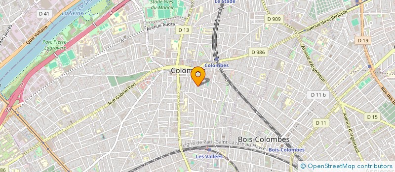 localisation de l'entreprise MONSIEUR SAMY ANTONIUS à COLOMBES