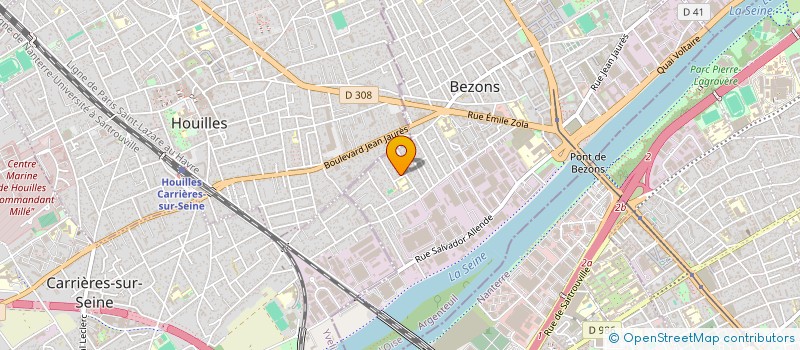 localisation de l'entreprise MONSIEUR SAMY ARKOUB  BEZONS