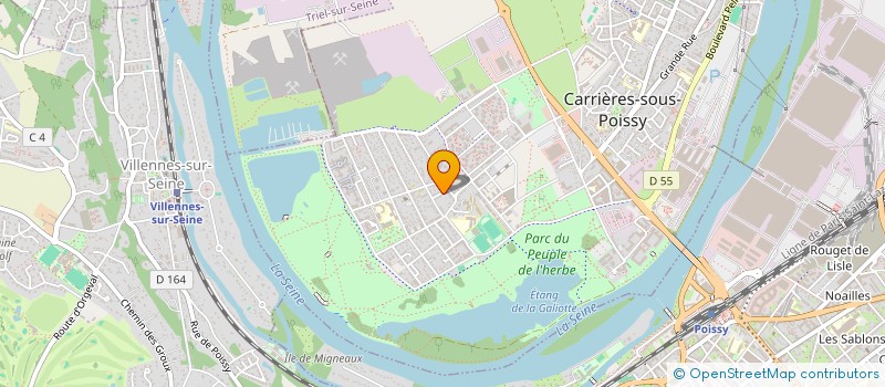 localisation de l'entreprise MONSIEUR SAMY BABOURI  CARRIERES-SOUS-POISSY