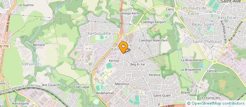 localisation de l'entreprise MONSIEUR SAMY BAKHTOUS à VANNES