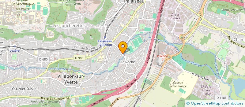 localisation de l'entreprise MONSIEUR SAMY BARZIN  BAGNOLET