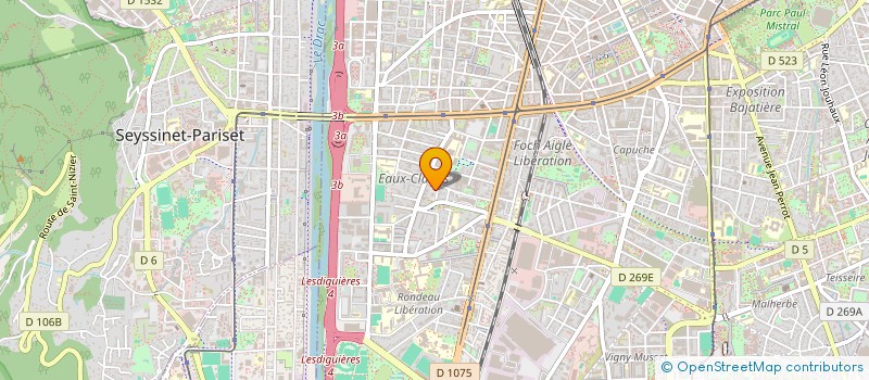 localisation de l'entreprise MONSIEUR SAMY BELRHITI-ALAOUI à GRENOBLE