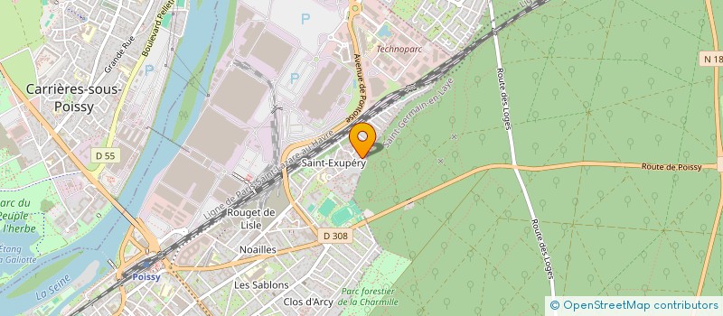 localisation de l'entreprise MONSIEUR SAMY BEN RAMDANE  POISSY