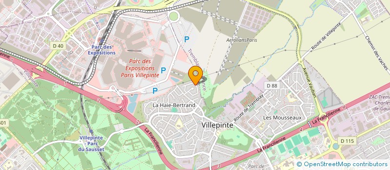 localisation de l'entreprise MONSIEUR SAMY BENABDELKARIM à VILLEPINTE