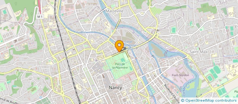 localisation de l'entreprise MONSIEUR SAMY BENAZOUZ  NANCY