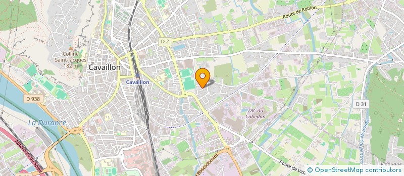 localisation de l'entreprise MONSIEUR SAMY BENDJERIOU SEDJERARI  CAVAILLON