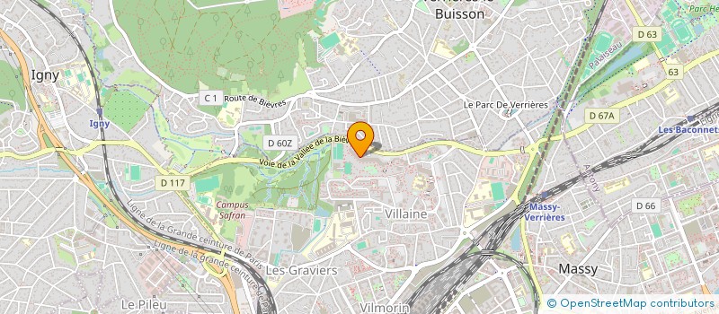 localisation de l'entreprise MONSIEUR SAMY BENDOU  MASSY