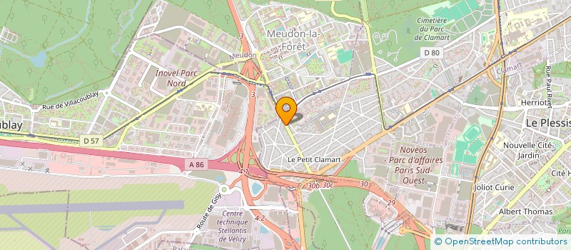 localisation de l'entreprise MONSIEUR SAMY BENIDDER à CLAMART