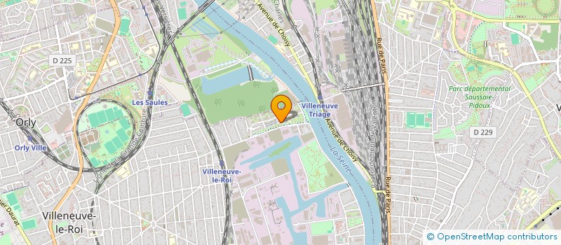 localisation de l'entreprise MONSIEUR SAMY BENMEZIANE  VILLENEUVE-LE-ROI