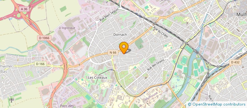 localisation de l'entreprise MONSIEUR SAMY BENZAKOUR à MULHOUSE
