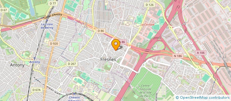 localisation de l'entreprise MONSIEUR SAMY BERKANI  FRESNES