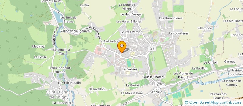 localisation de l'entreprise MONSIEUR SAMY BERRIRI  LUYNES