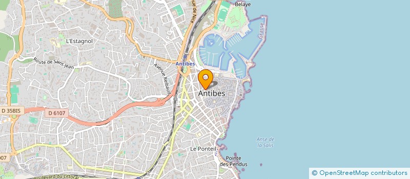 localisation de l'entreprise MONSIEUR SAMY BLANDEL  ANTIBES