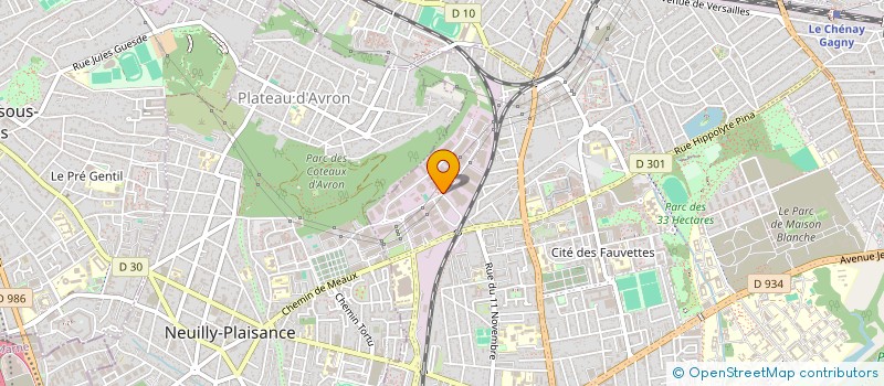 localisation de l'entreprise MONSIEUR SAMY BOUCHADAKH à NEUILLY-SUR-MARNE
