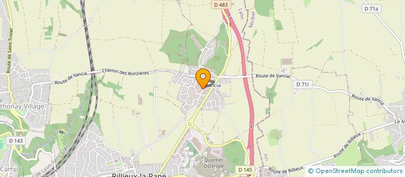 localisation de l'entreprise MONSIEUR SAMY BOUHALFAIA  RILLIEUX-LA-PAPE