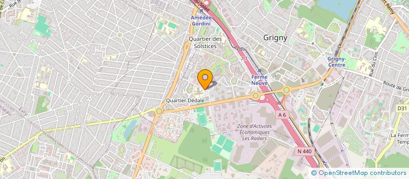 localisation de l'entreprise MONSIEUR SAMY BOUKANTAR  GRIGNY