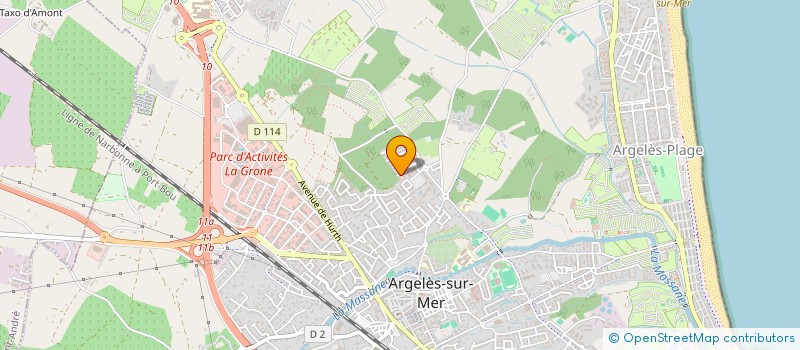 localisation de l'entreprise MONSIEUR SAMY BOULANOUAR  ARGELES-SUR-MER