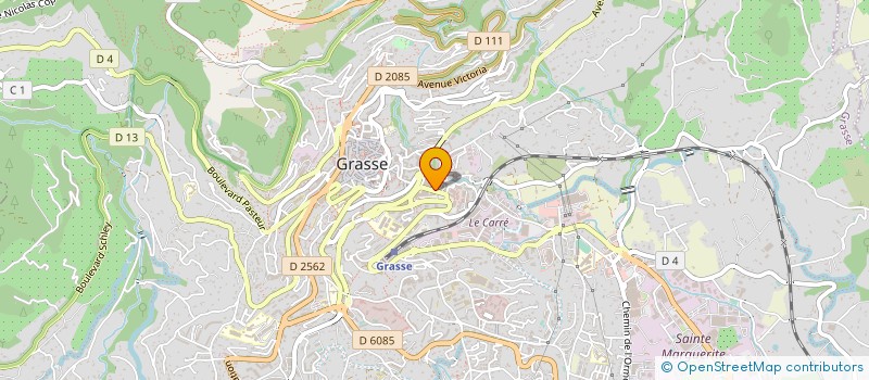 localisation de l'entreprise MONSIEUR SAMY BOUSSOUKAYA à GRASSE