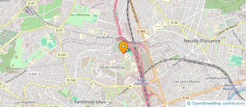 localisation de l'entreprise MONSIEUR SAMY BOUZID à FONTENAY-SOUS-BOIS