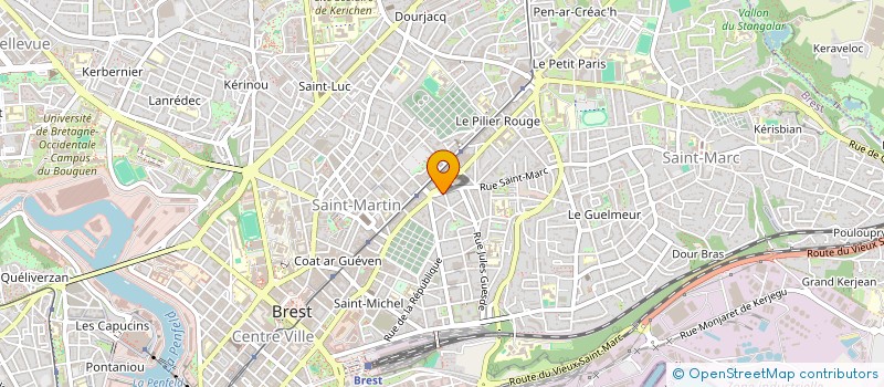 localisation de l'entreprise MONSIEUR SAMY BUHL à BREST