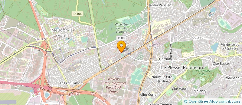 localisation de l'entreprise MONSIEUR SAMY CERVELLI à CLAMART
