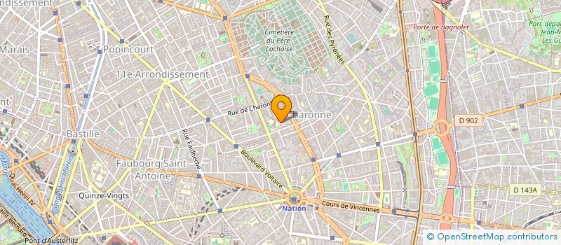 localisation de l'entreprise MONSIEUR SAMY COHEN  PARIS