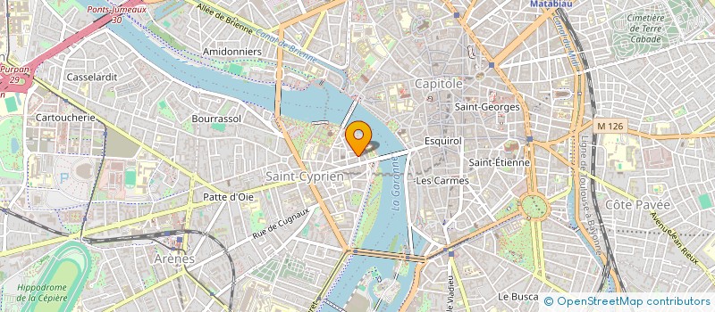 localisation de l'entreprise MONSIEUR SAMY CORBIERE  TOULOUSE