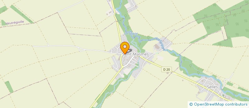 localisation de l'entreprise MONSIEUR SAMY CORDONNIER  SAINT-MASMES