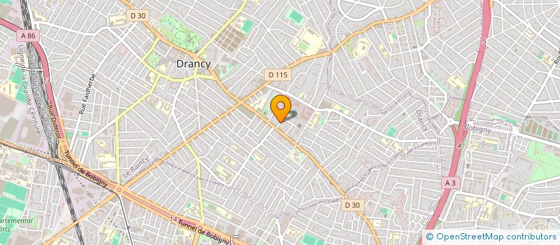 localisation de l'entreprise MONSIEUR SAMY DELEVE à DRANCY