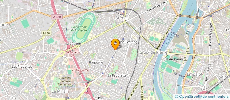 localisation de l'entreprise MONSIEUR SAMY DESMAZEAUX  TOULOUSE